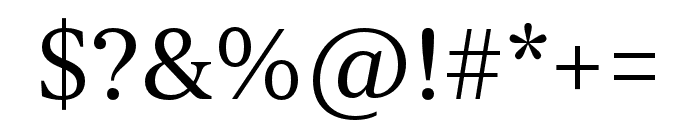 Orbikular Regular Font OTHER CHARS