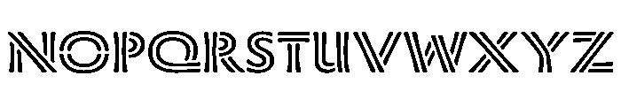 Otomauk Extra Bold Font UPPERCASE