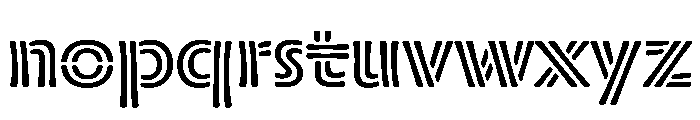 Otomauk Extra Bold Font LOWERCASE