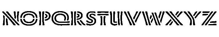 Otomauk Heavy Font UPPERCASE