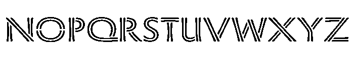 Otomauk Medium Font UPPERCASE