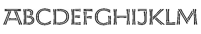 Otomauk Regular Font UPPERCASE
