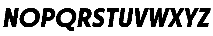 Otterco BoldItalic Font UPPERCASE