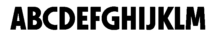 Otterco DisplayBold Font UPPERCASE