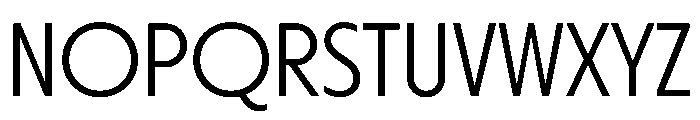 Otterco DisplayLight Font UPPERCASE