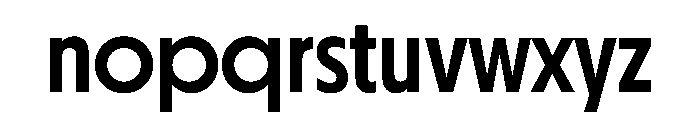 Otterco DisplayMedium Font LOWERCASE