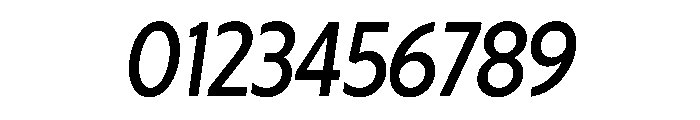 Otterco DisplayRegularItalic Font OTHER CHARS