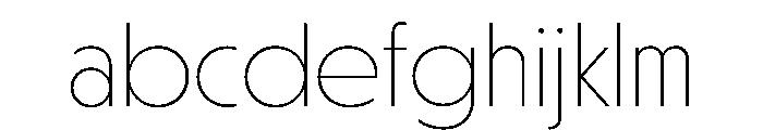 Otterco DisplayThin FONT