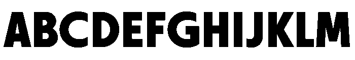 Otterco ExtraBold Font UPPERCASE
