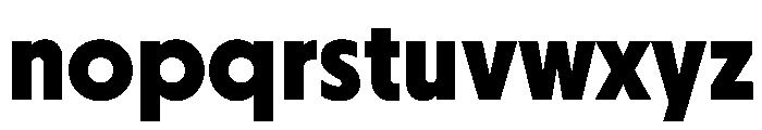 Otterco ExtraBold Font LOWERCASE