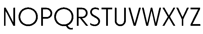 Otterco Light Font UPPERCASE
