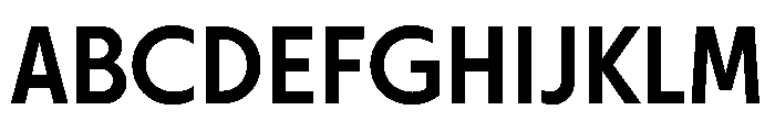 Otterco Medium Font UPPERCASE