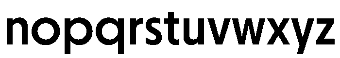Otterco Medium Font LOWERCASE