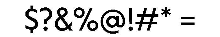 Otterco Regular Font OTHER CHARS