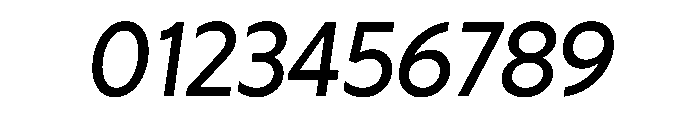 Otterco RegularItalic Font OTHER CHARS