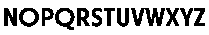 Otterco SemiBold Font UPPERCASE