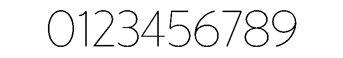 Otterco Thin Font OTHER CHARS