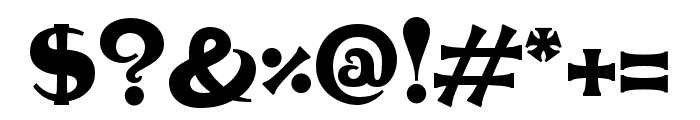 Ouroboros Regular Font OTHER CHARS