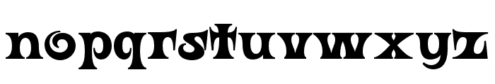 Ouroboros Regular Font LOWERCASE