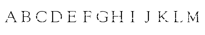 PF Goudy Initials Pro Layer5 Font UPPERCASE