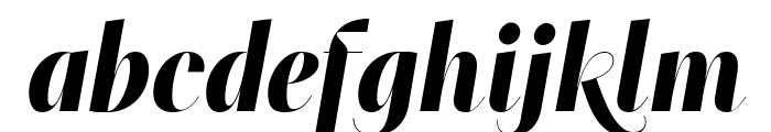 PF Marlet Swash Black Font LOWERCASE