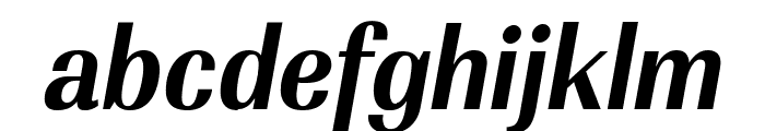 PF Marlet Text Bold Italic Font LOWERCASE