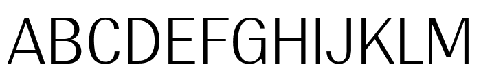 PF Marlet Text Light Font UPPERCASE