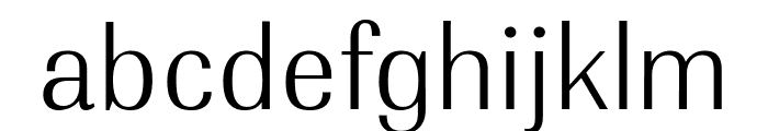 PF Marlet Text Light Font LOWERCASE