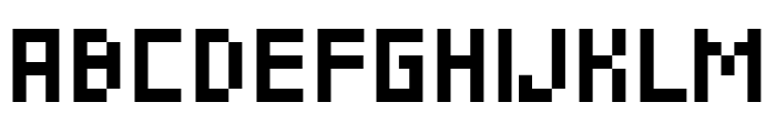 PF Online Pix Font UPPERCASE