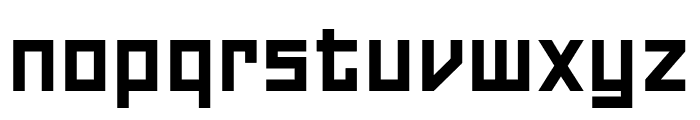 PF Online Regular Font LOWERCASE