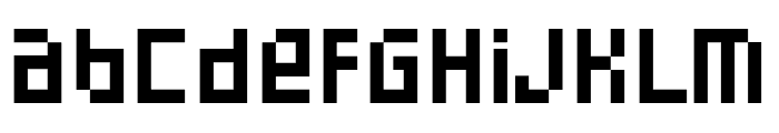 PF Online Unicase Font LOWERCASE