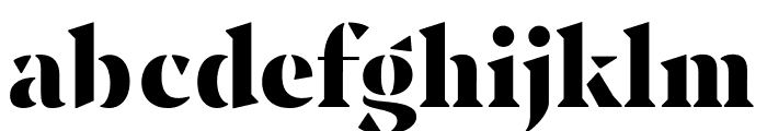 PF Spine 3D Top Font LOWERCASE