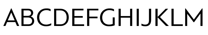 PFBagueSansPro-Regular Font UPPERCASE