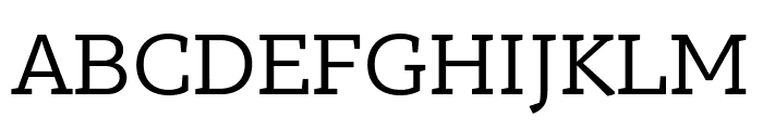 PFBagueSlabPro-Regular Font UPPERCASE