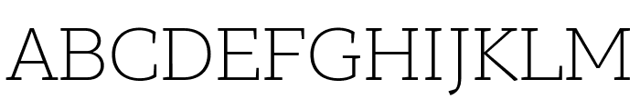 PFBagueSlabPro-Thin Font UPPERCASE