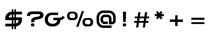 PFBaselinePro-Bold Font OTHER CHARS