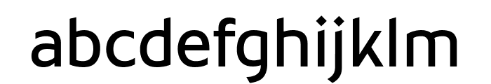 PFBrummell-Medium Font LOWERCASE