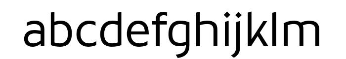 PFBrummell-Regular Font LOWERCASE