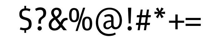 PFBulletinSansPro-Regular Font OTHER CHARS
