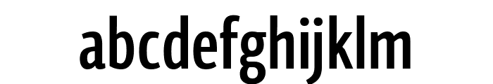 PFCentroSansComp-Medium Font LOWERCASE