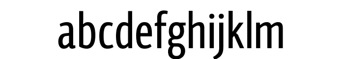 PFCentroSansComp-Regular Font LOWERCASE