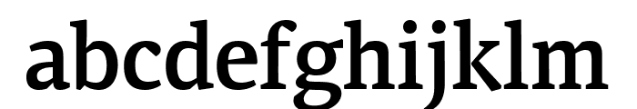 PFCentroSerifCond-Medium Font LOWERCASE