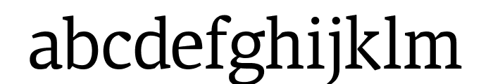PFCentroSerifCond-Regular Font LOWERCASE