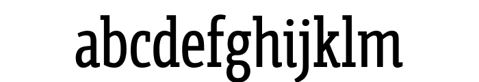 PFCentroSlabComp-Regular Font LOWERCASE