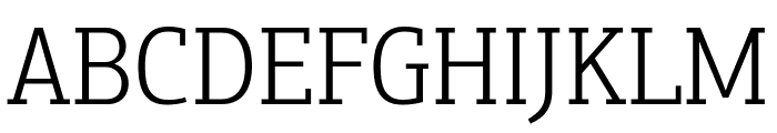 PFCentroSlabCond-Light Font UPPERCASE