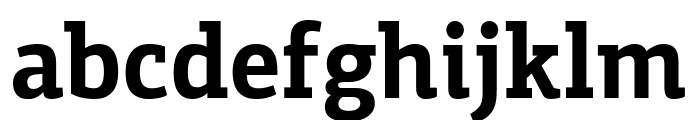 PFCentroSlabPress-Bold Font LOWERCASE