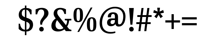 PFDINSerif-Medium Font OTHER CHARS