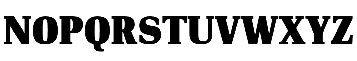 PFDINSerif-XBlack Font UPPERCASE
