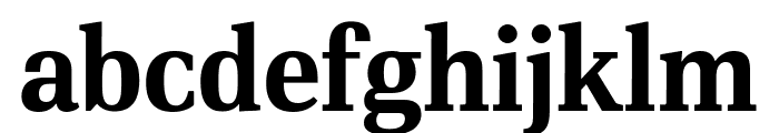 PFDINSerifArabic-Bold Font LOWERCASE