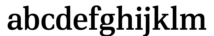 PFDINSerifArabic-Medium Font LOWERCASE